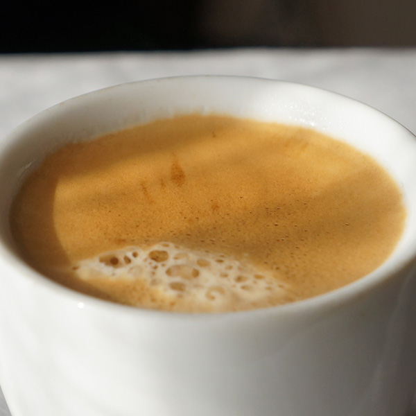 しろふわランドリー ホットカフェオレ