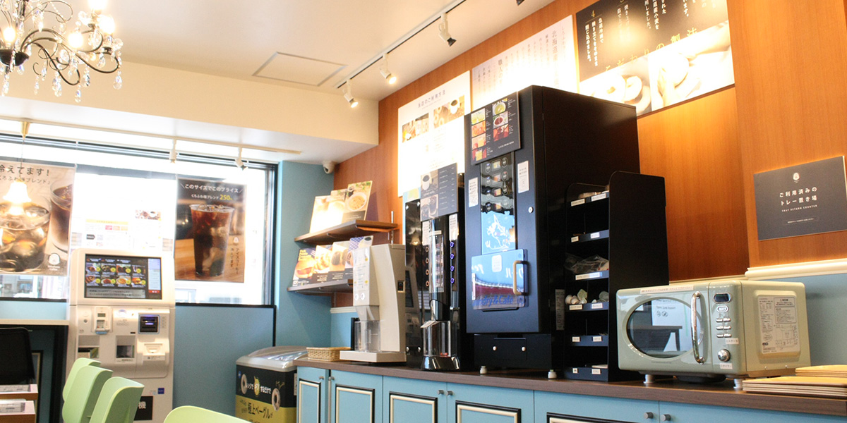 しろふわランドリー ＆ カフェ 永福町北店　店内の様子